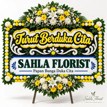 Papan Bunga Duka Balangan