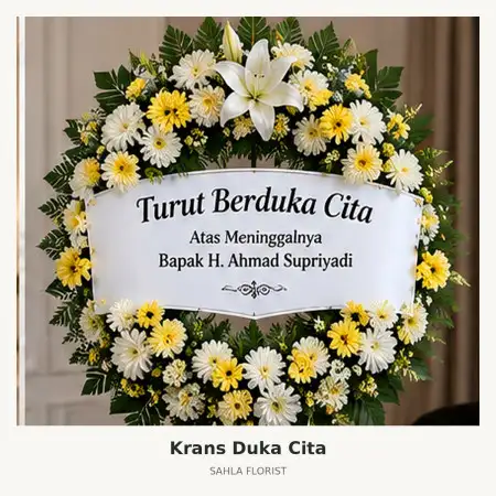 Krans Bunga Duka Balangan